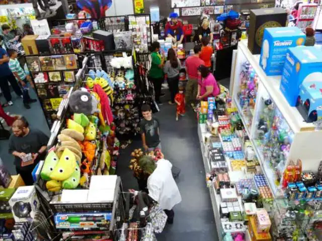 Post-holiday sales at party stores are a good place to find great deals on small toys & Halloween gifts. 