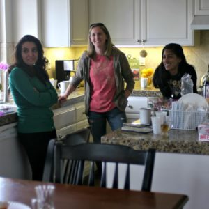 friends in the kitchen