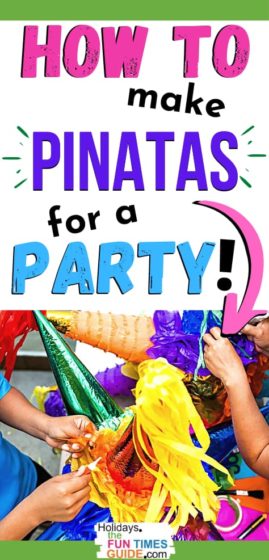 How to make a pinatas and pinata garland for a party!