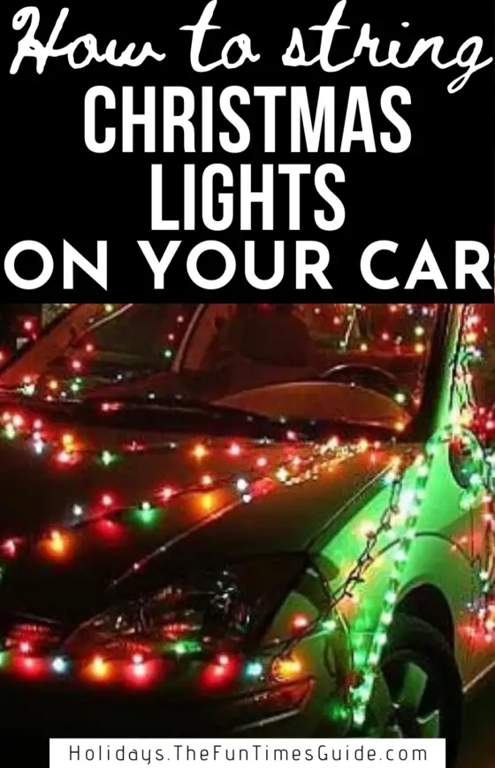 How To Put Christmas Lights On Your Car See The Type Of Lights You Can