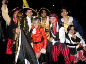 pirate themed Halloween costumes for a group