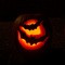 Pumpkin carved with 