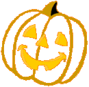 Blinking pumpkin face (c) hellasmultimedia.com