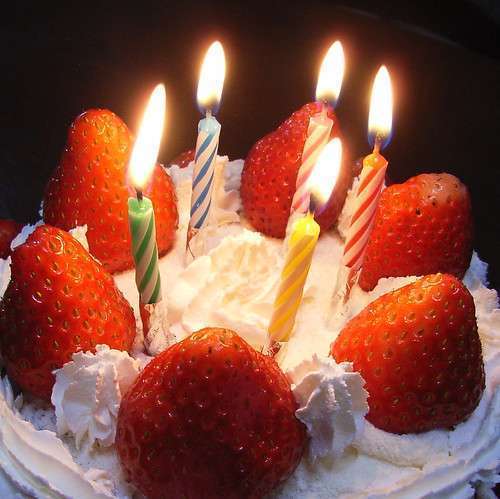 Applebee's birthday dessert