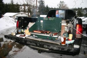 super bowl party truck